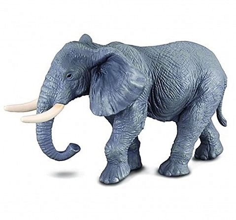 Shop Collecta African Elephant Animal Figure for Kids age 3Y+ (Grey ...