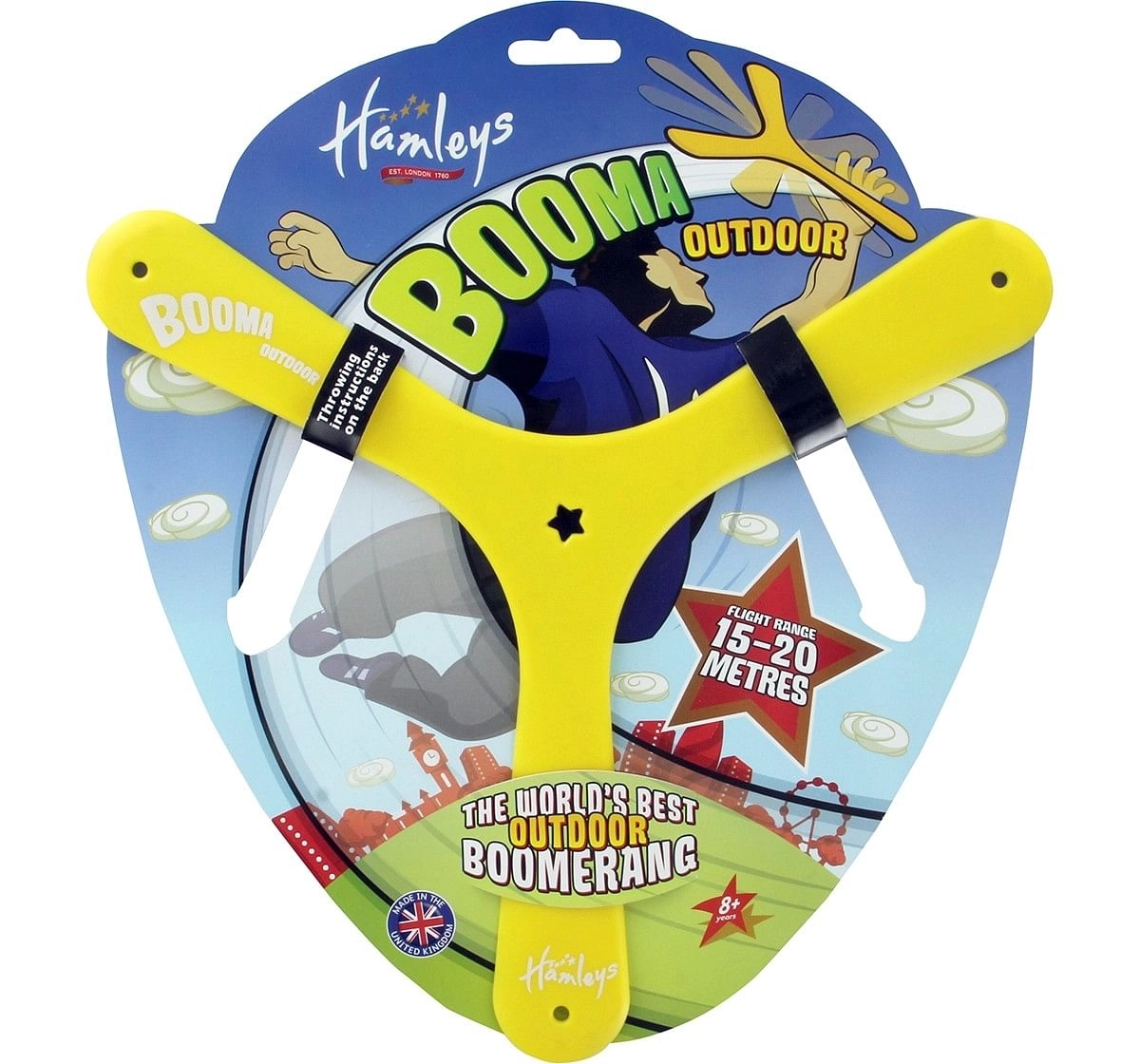Wicked Hamleys Outdoor Booma  Impulse Toys for Kids age 8Y+ (Blue)