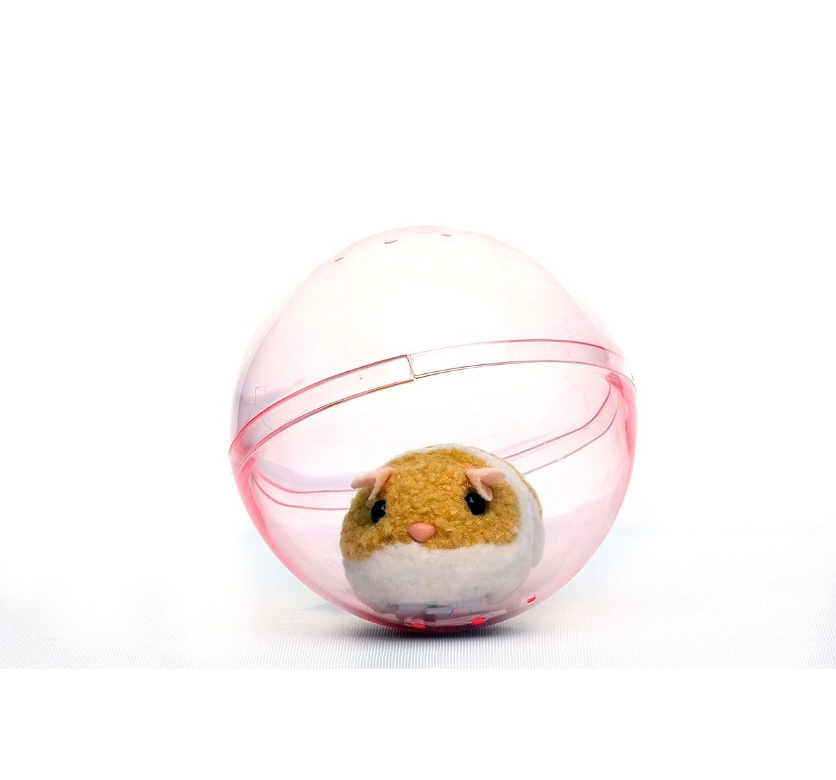 Hamleys Movers & Shakers - Rolling Hamster Interactive Soft Toys for Kids age 3Y+ - 10 Cm 