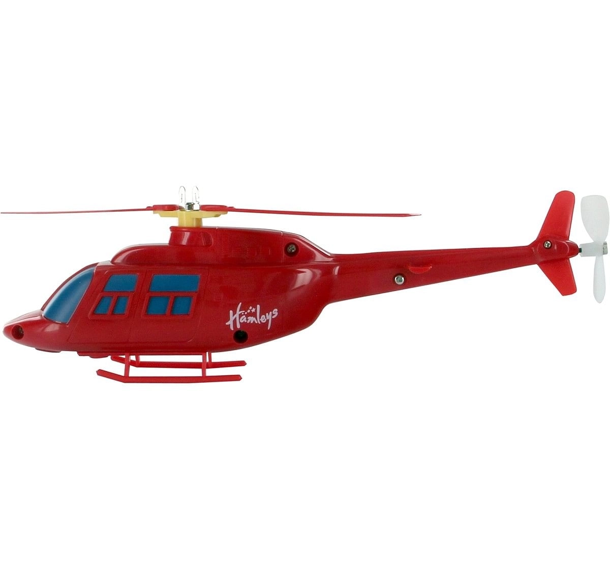 Hamleys Rota-Copter With Searchlight (Red) Impulse Toys for Kids age 3Y+ (Red)