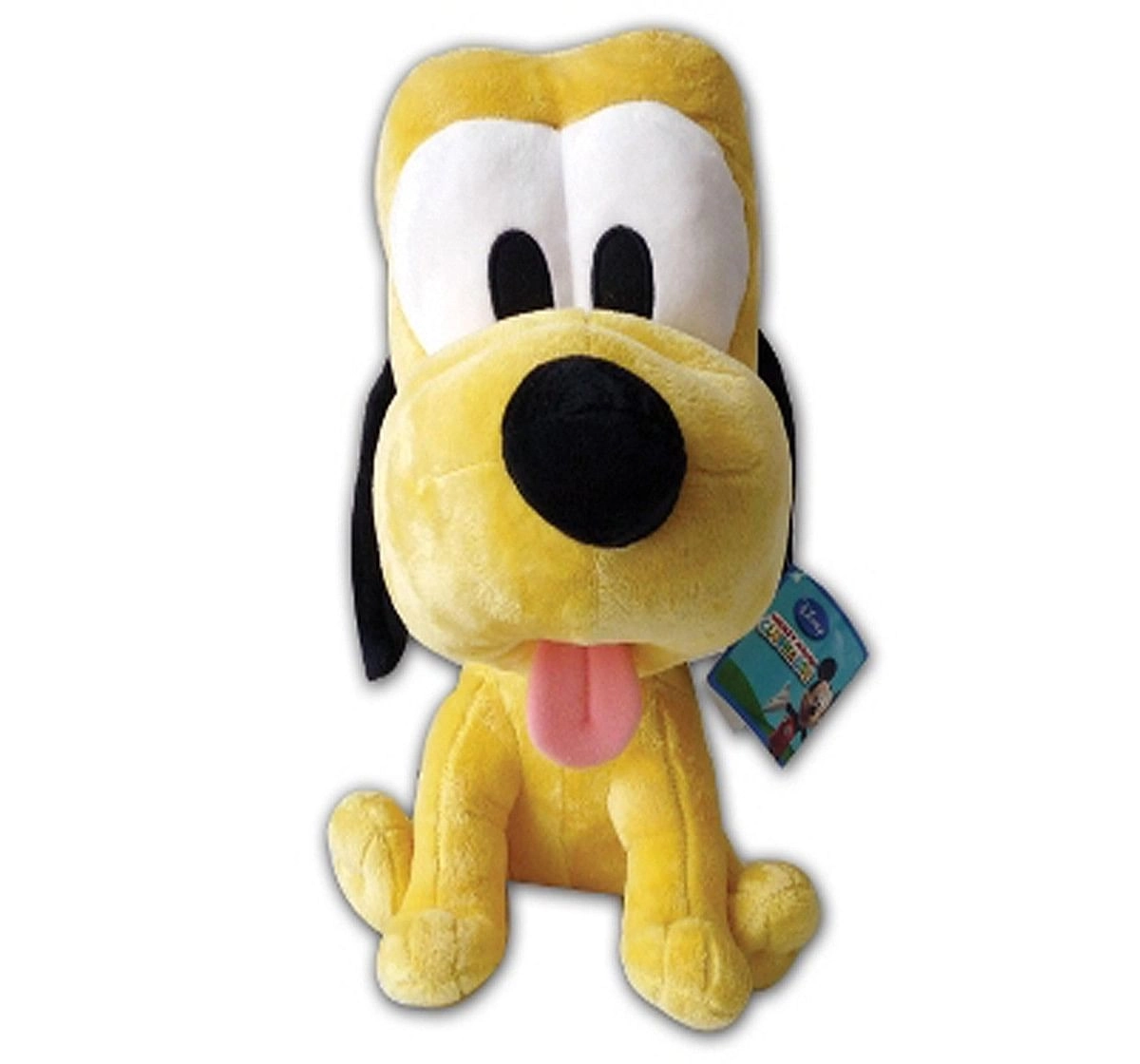 Disney Pluto Big Head 10" Character Soft Toy for Kids age 1Y+ (Yellow)