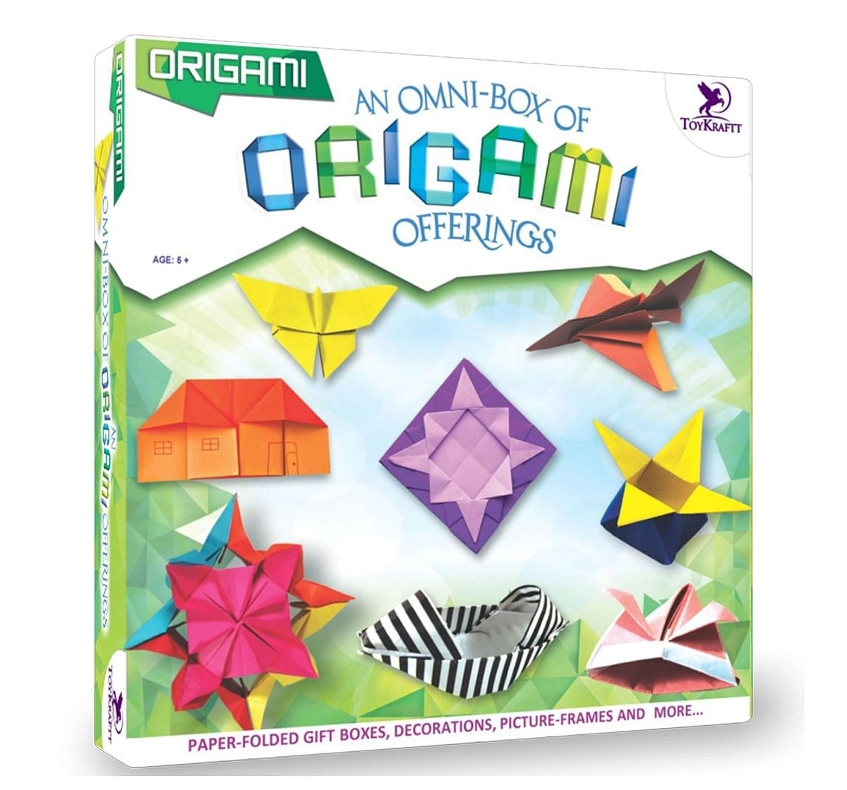 Toy Kraft Omnibox Of Origami Offerrings, Multicolor, 5Y+