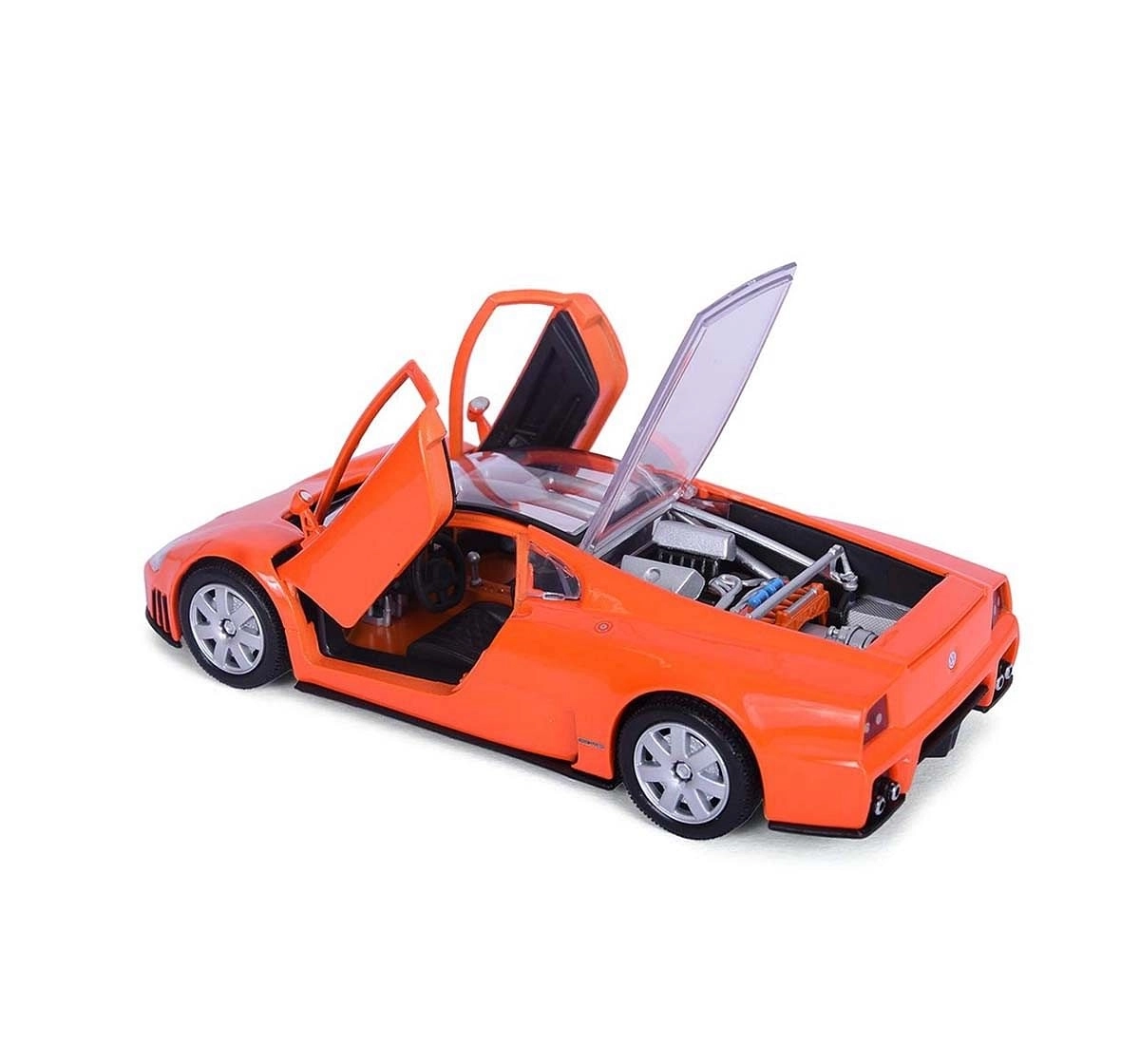 Motormax Orange Die Cast Volkswagen Nardo W12 Show Car-1:24 Vehicles for Kids age 3Y+ 