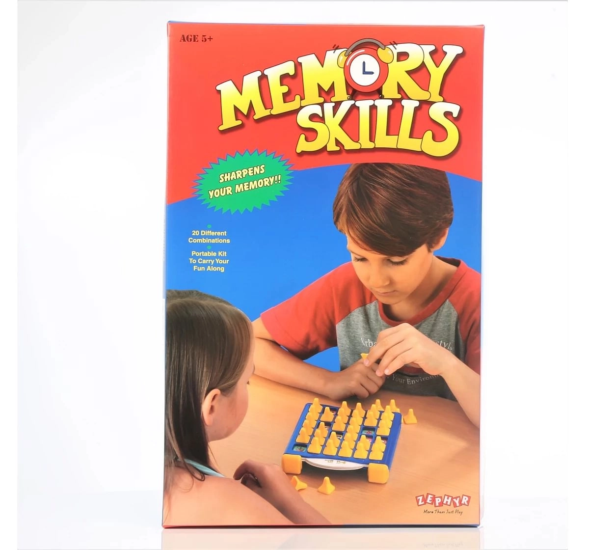 Zephyr Memory Skill For Kids (Multicolor), Pack Of 1, Multicolour, 5Y+