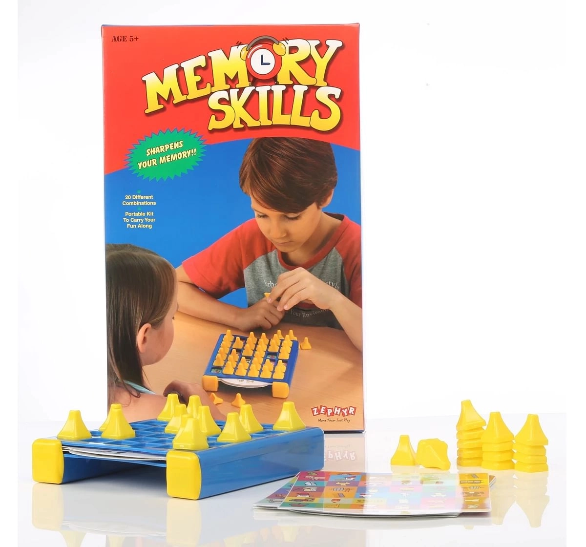 Zephyr Memory Skill For Kids (Multicolor), Pack Of 1, Multicolour, 5Y+