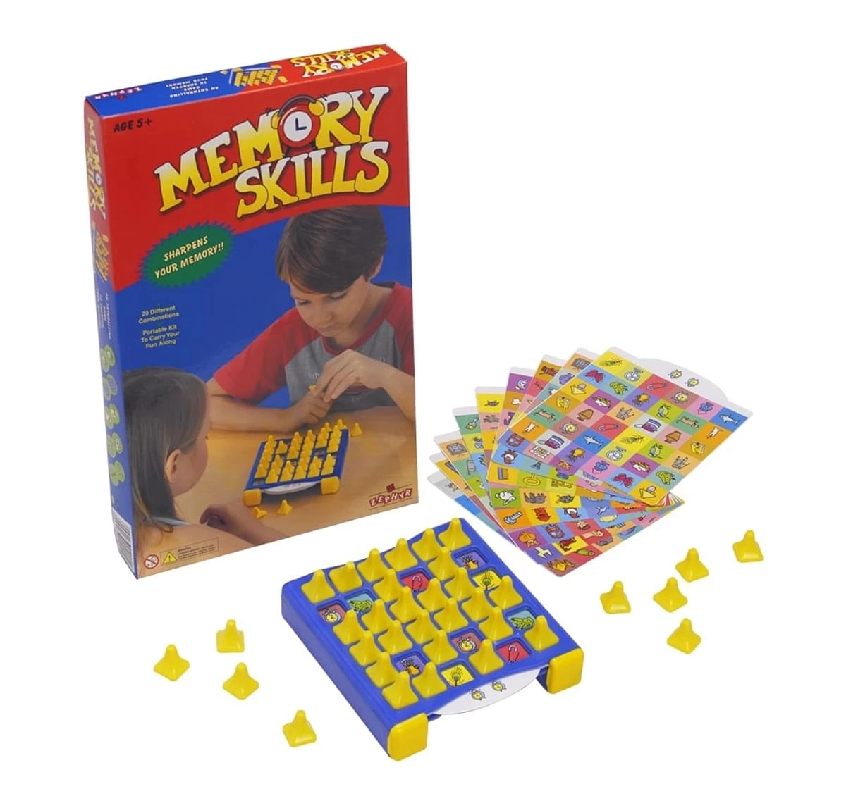 Zephyr Memory Skill For Kids (Multicolor), Pack Of 1, Multicolour, 5Y+