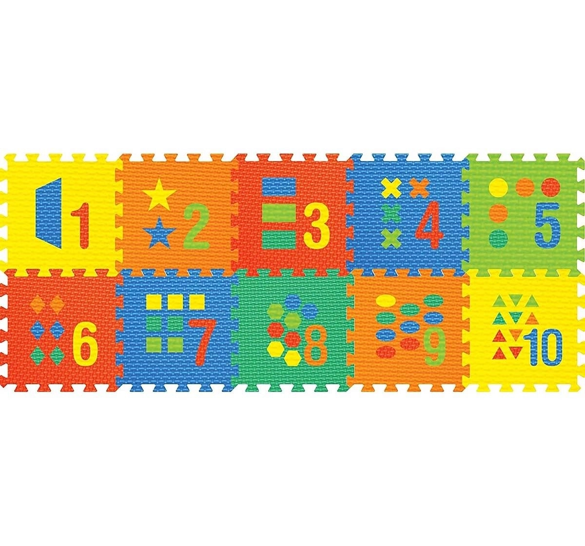 Sunta Puzzle Mat - Number/Shape Baby Gear for Kids Age 6M+