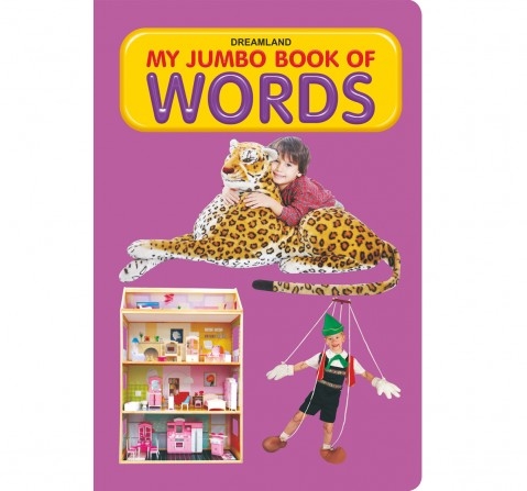 Dreamland Paperback My Jumbo Words Books for Kids 3Y+, Multicolour