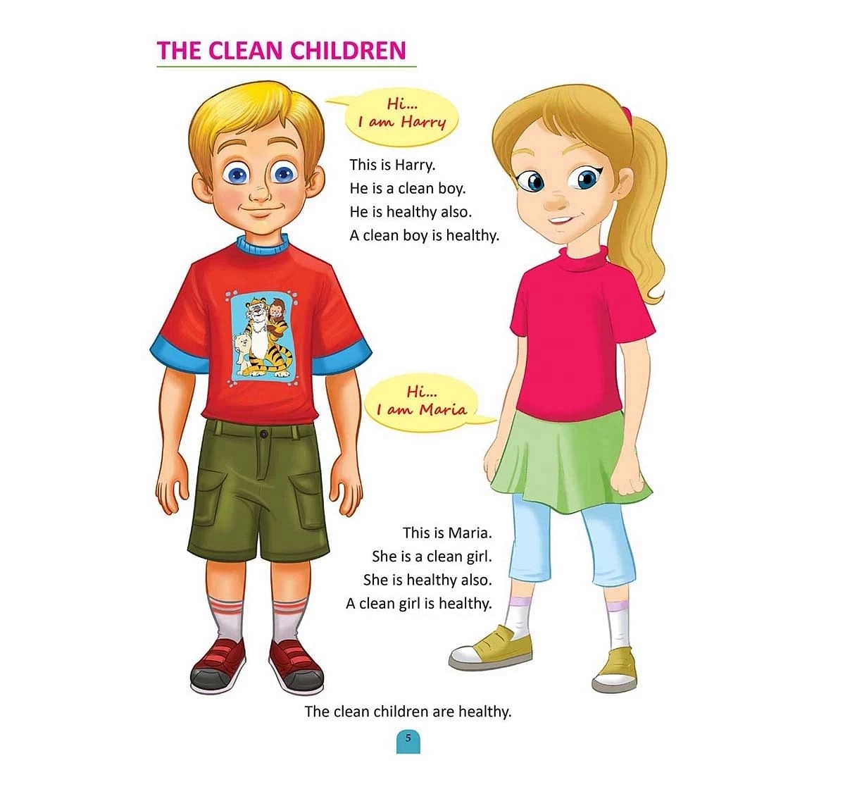 Dreamland Paper Back Children Health Education Part 1 Book for kids 5Y+, Multicolour