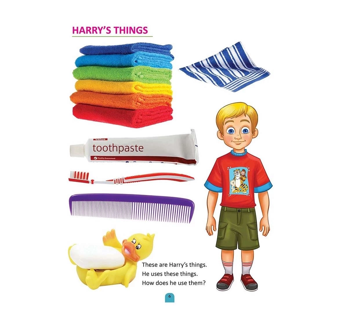 Dreamland Paper Back Children Health Education Part 1 Book for kids 5Y+, Multicolour
