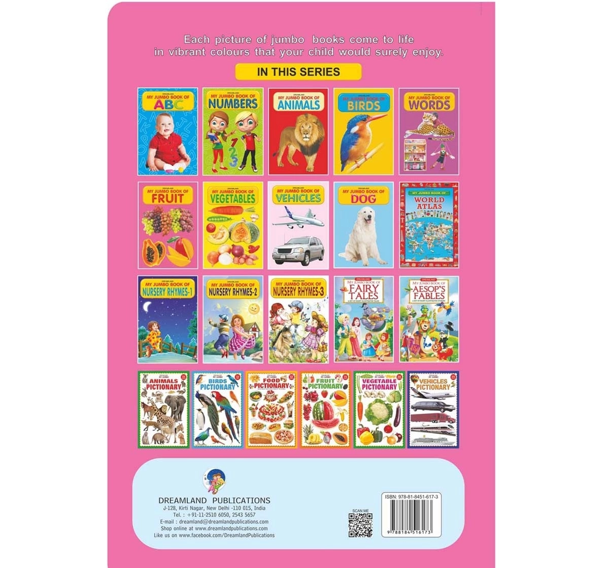 Dreamland Paperback My Jumbo Fruit Books for Kids 3Y+, Multicolour