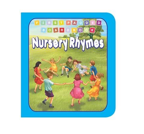 Dreamland First Padded Early Learning Nursery Rhymes Book for kids 0M+, Multicolour