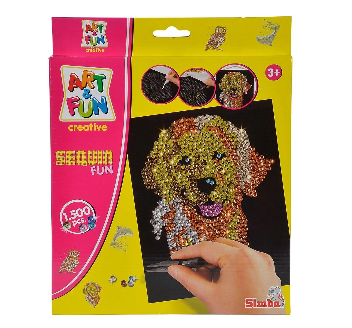 Simba Art and Fun Sequin Fun Multicolor 3Y+