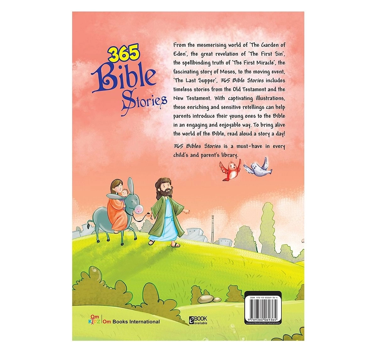 Om Books: 365 Bible Stories, 236 Pages, Hardcover