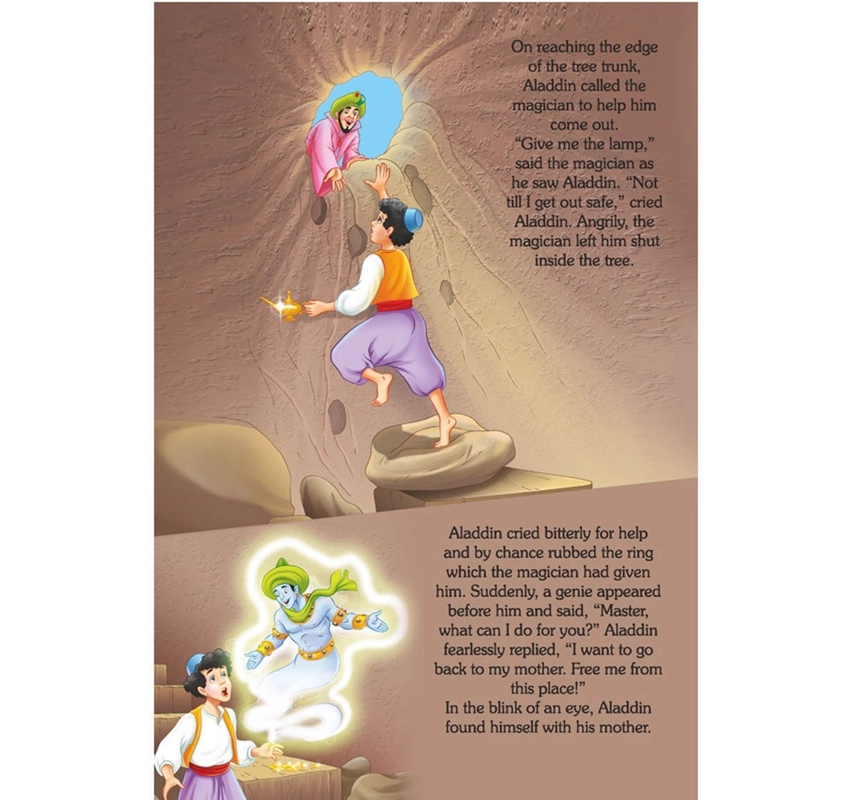Dreamland Hardbound Popup Aladdin Books for Kids 3Y+, Multicolour