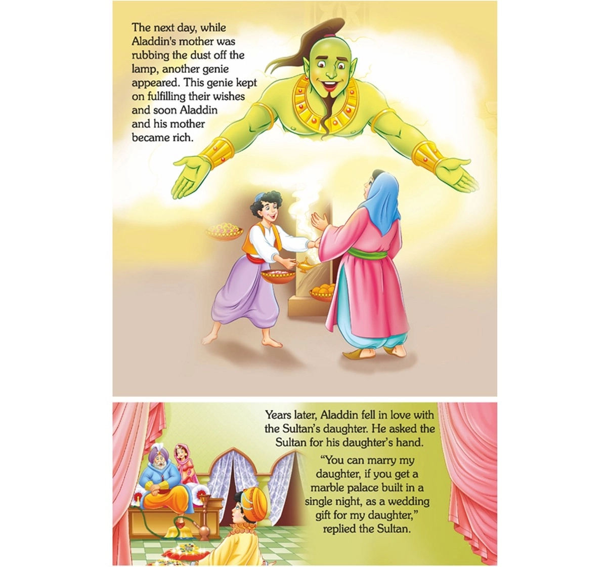 Dreamland Hardbound Popup Aladdin Books for Kids 3Y+, Multicolour
