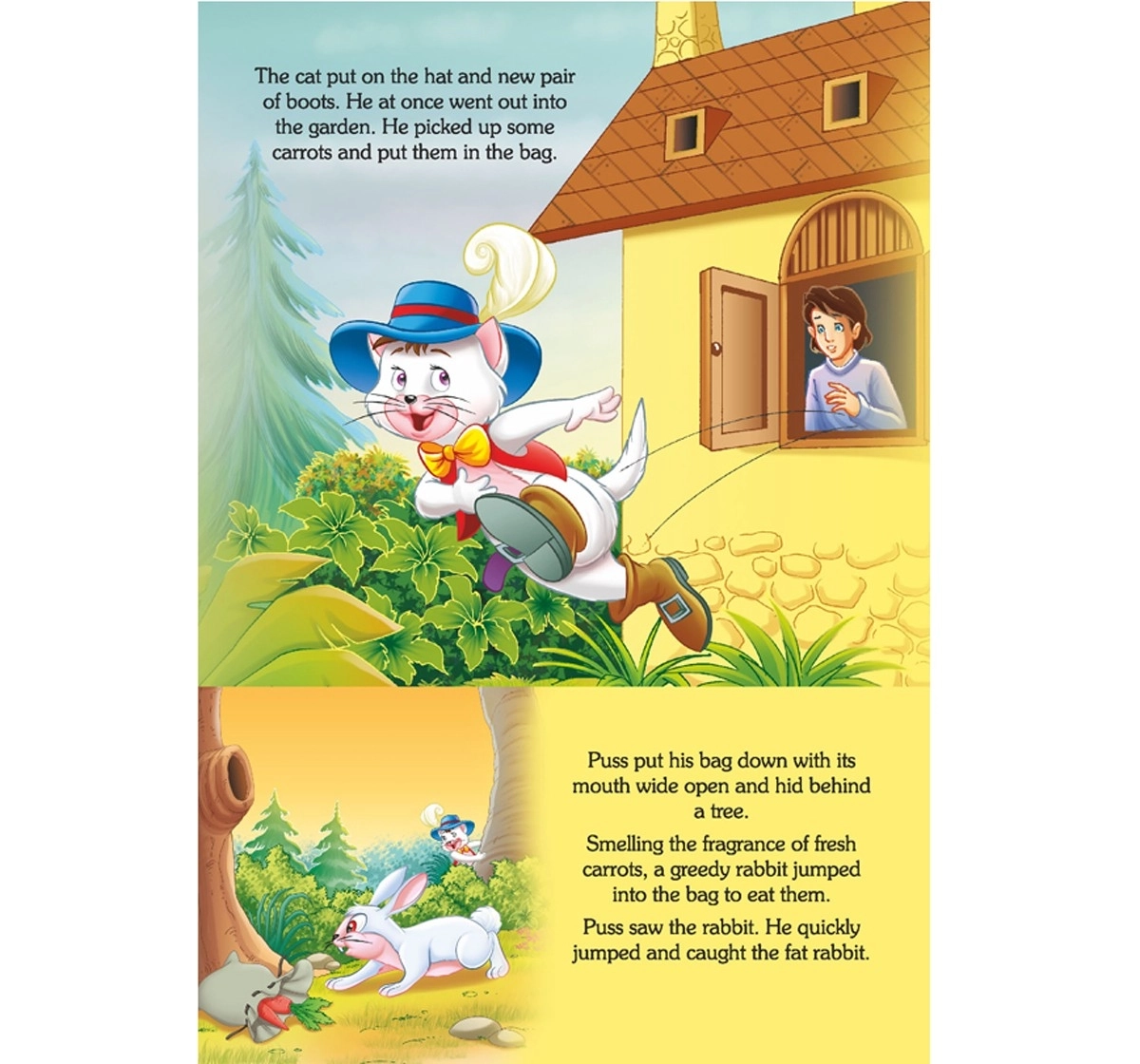 Dreamland Hardbound Popup Puss in Boots Books for Kids 3Y+, Multicolour