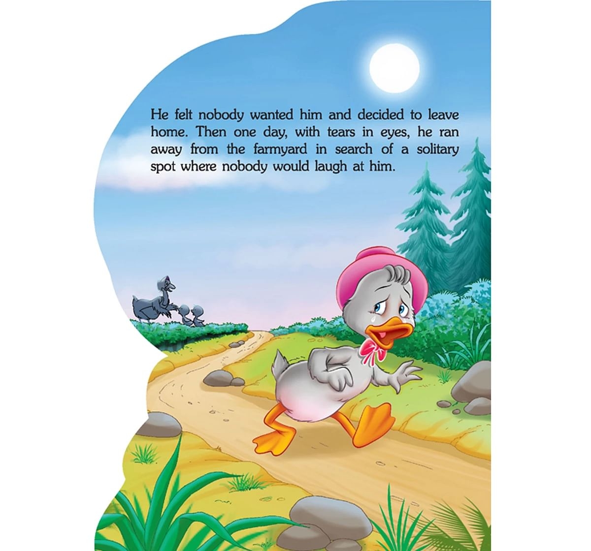 Dreamland Fancy Story of Ugly Duckling Board Books for Kids 3Y+, Multicolour