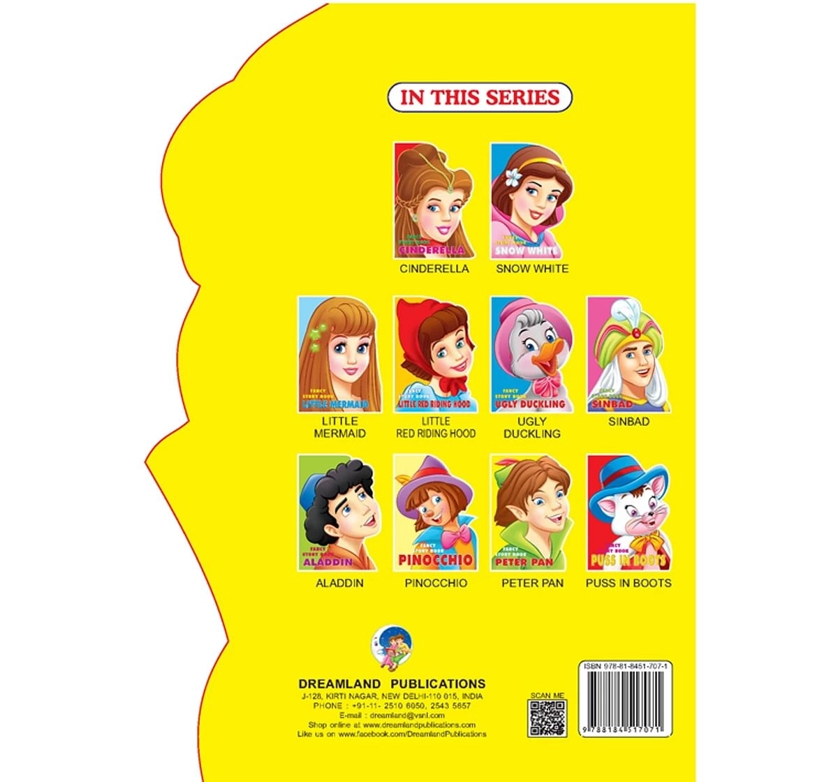 Dreamland Fancy Story of Peter Pan Board Books for Kids 3Y+, Multicolour