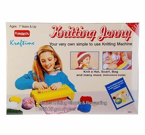 Funskool Knitting Jenny Refresh Plastic Multicolour 7Y+