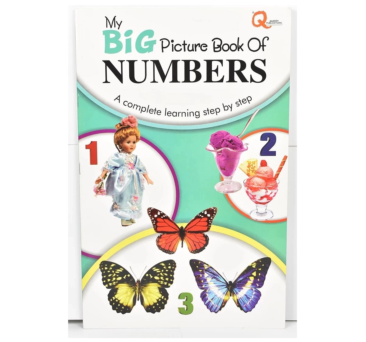 Quixot My Big Book Of Numbers Multicolor 3Y+