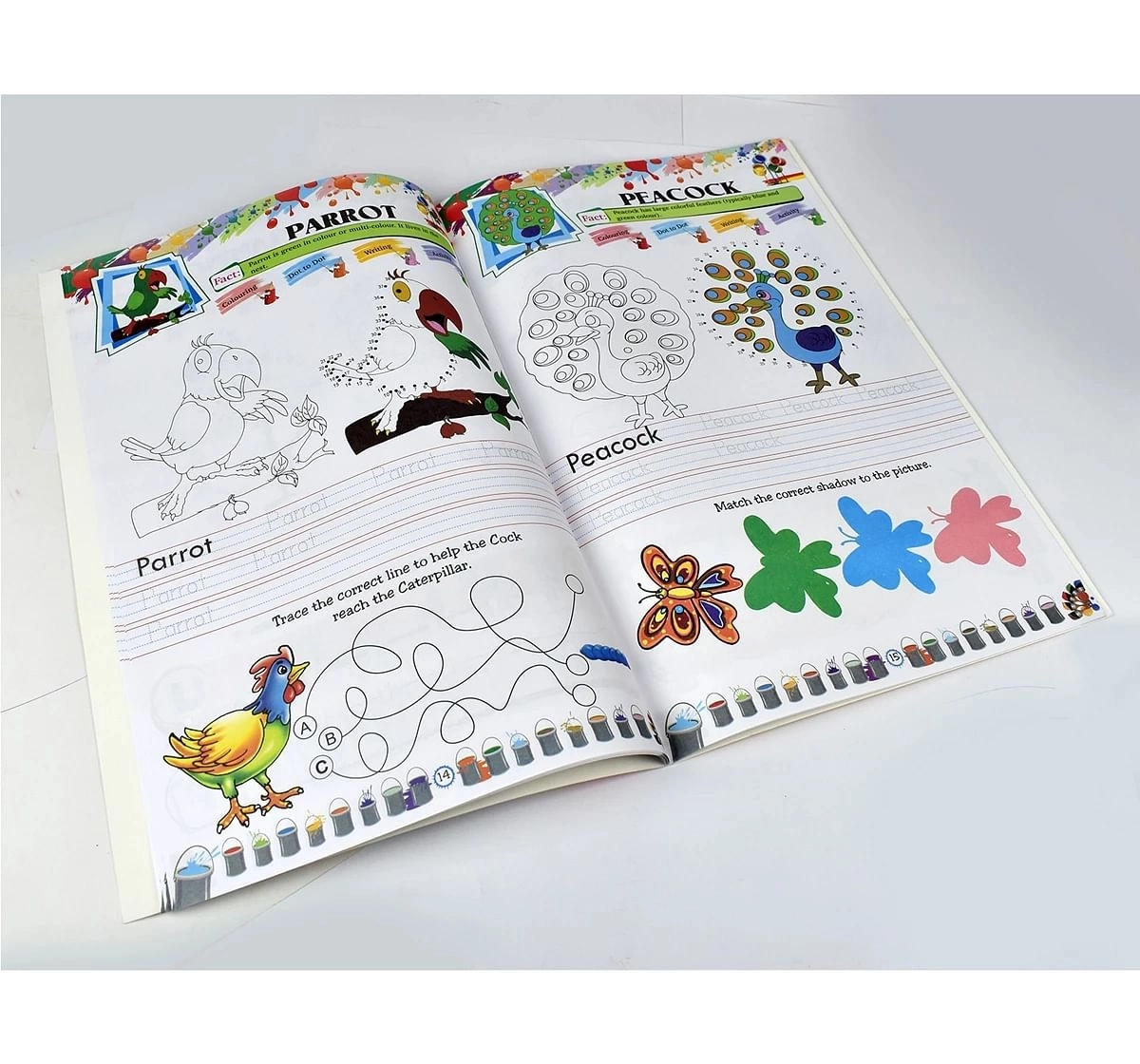 Quixot My Big Book Of Copy Colour & Writing Along Multicolor 3Y+