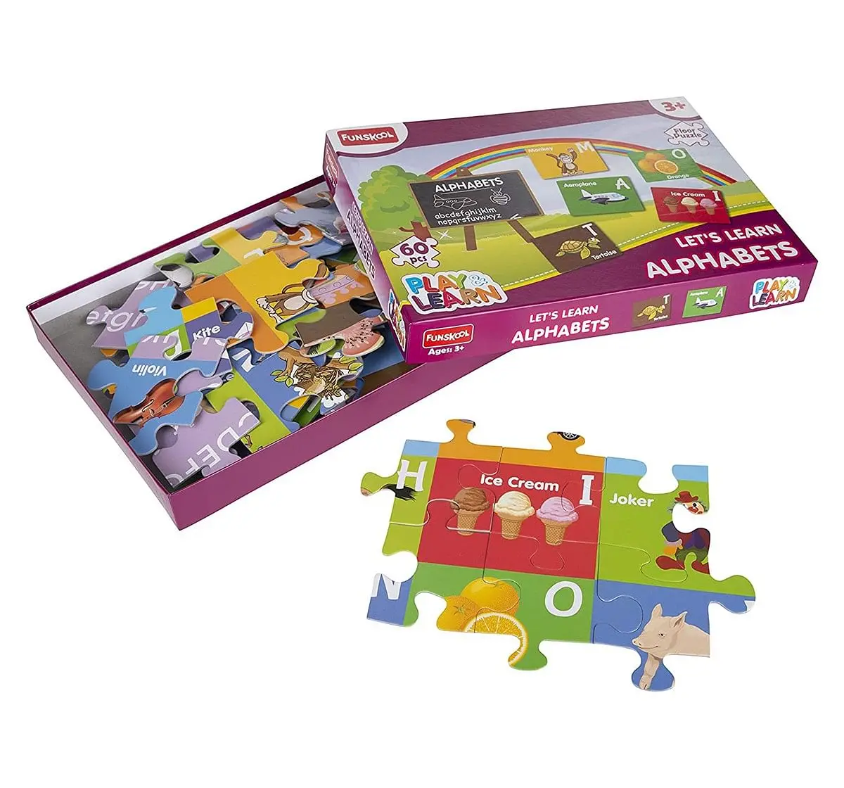 Funskool Alphabets Puzzle, 3Y+