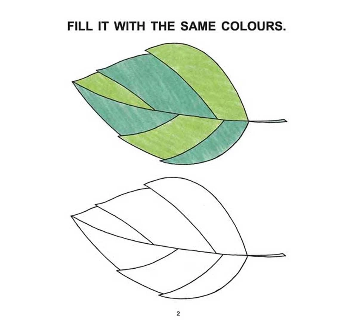 Dreamland Paper Back Colour With Crayons Part 3 Drawing Book for kids 3Y+, Multicolour