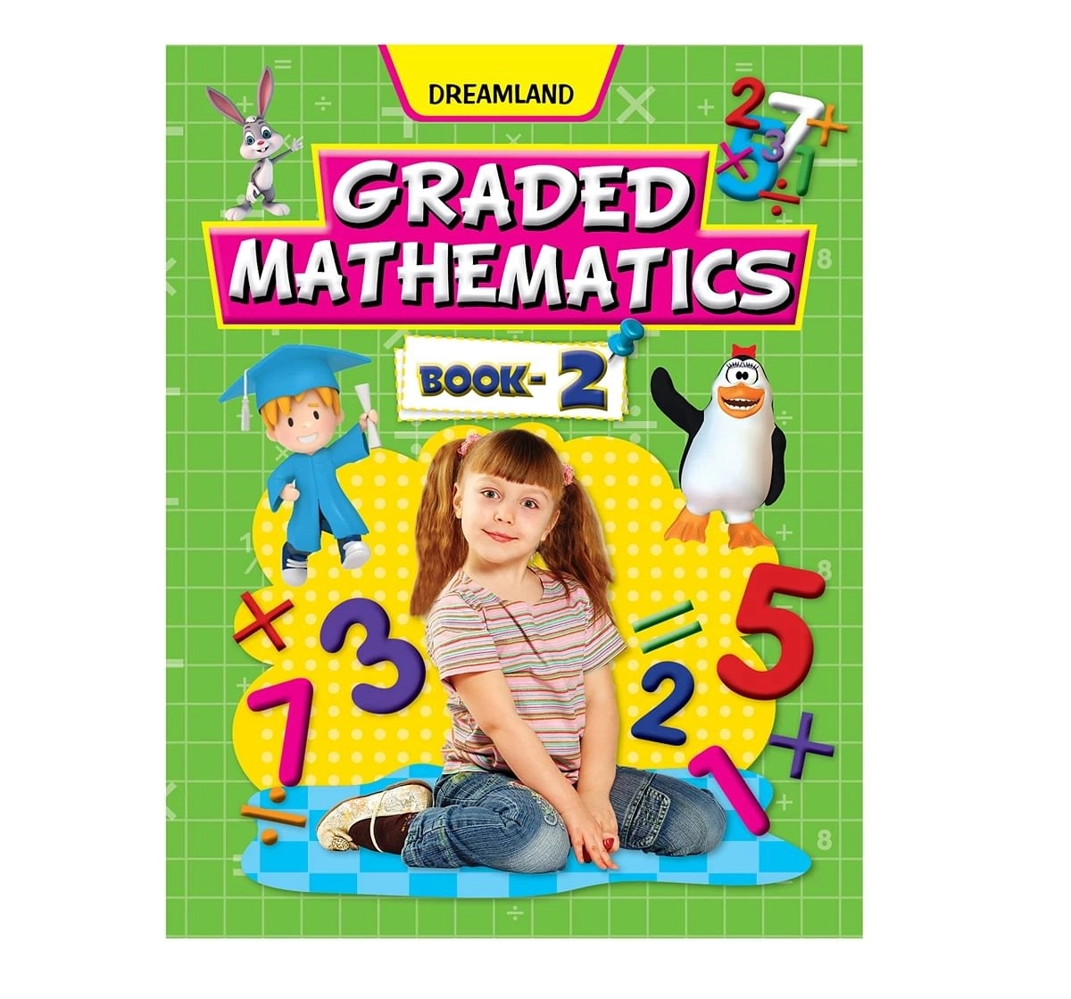 Dreamland Paper Back Graded Mathematics Part 2 School Textbooks for kids 4Y+, Multicolour