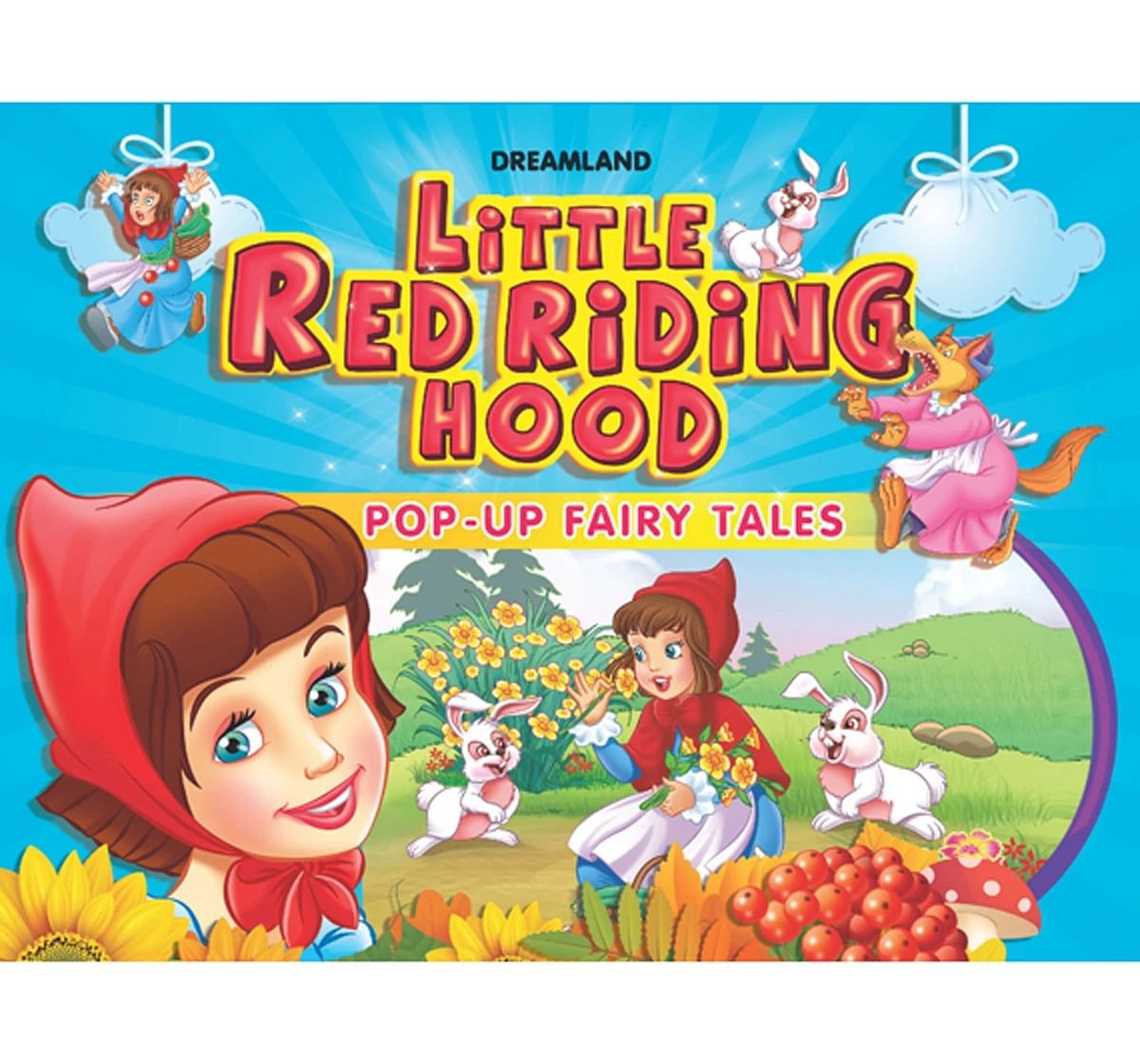 Dreamland Hard Bound Popup Little Riding Books for Kids 3Y+, Multicolour