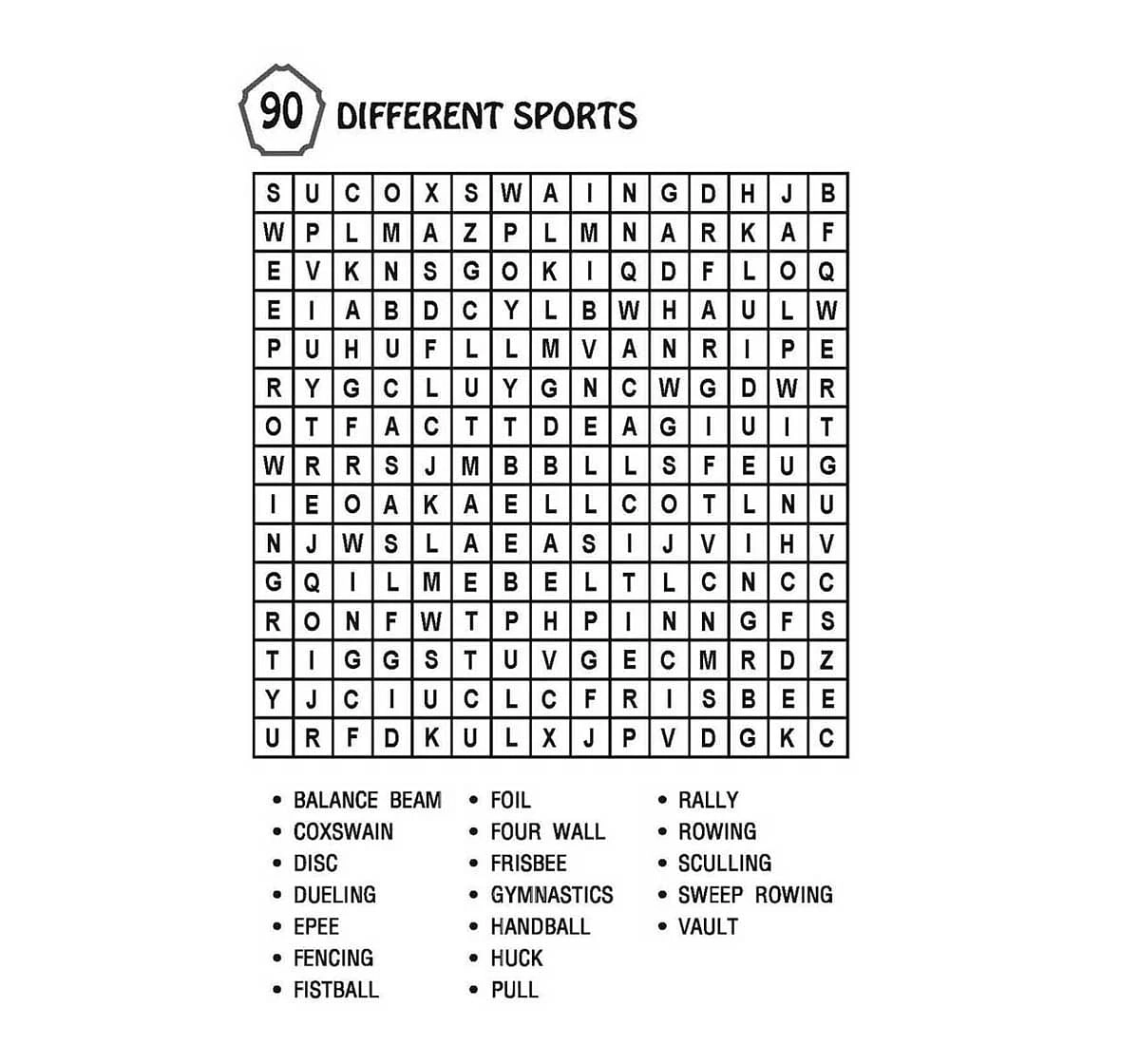 Dreamland Paper Back Super Word Search Control Part 10 Activity Book for kids 7Y+, Multicolour