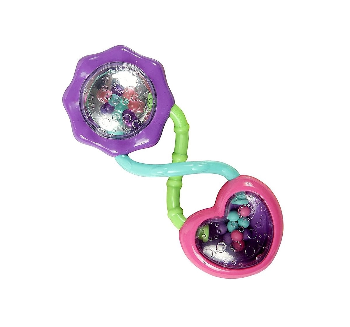 Kids Ii Bs Rattle & Shake Barbell - Purple Pink New Born for Kids Age 3Y+