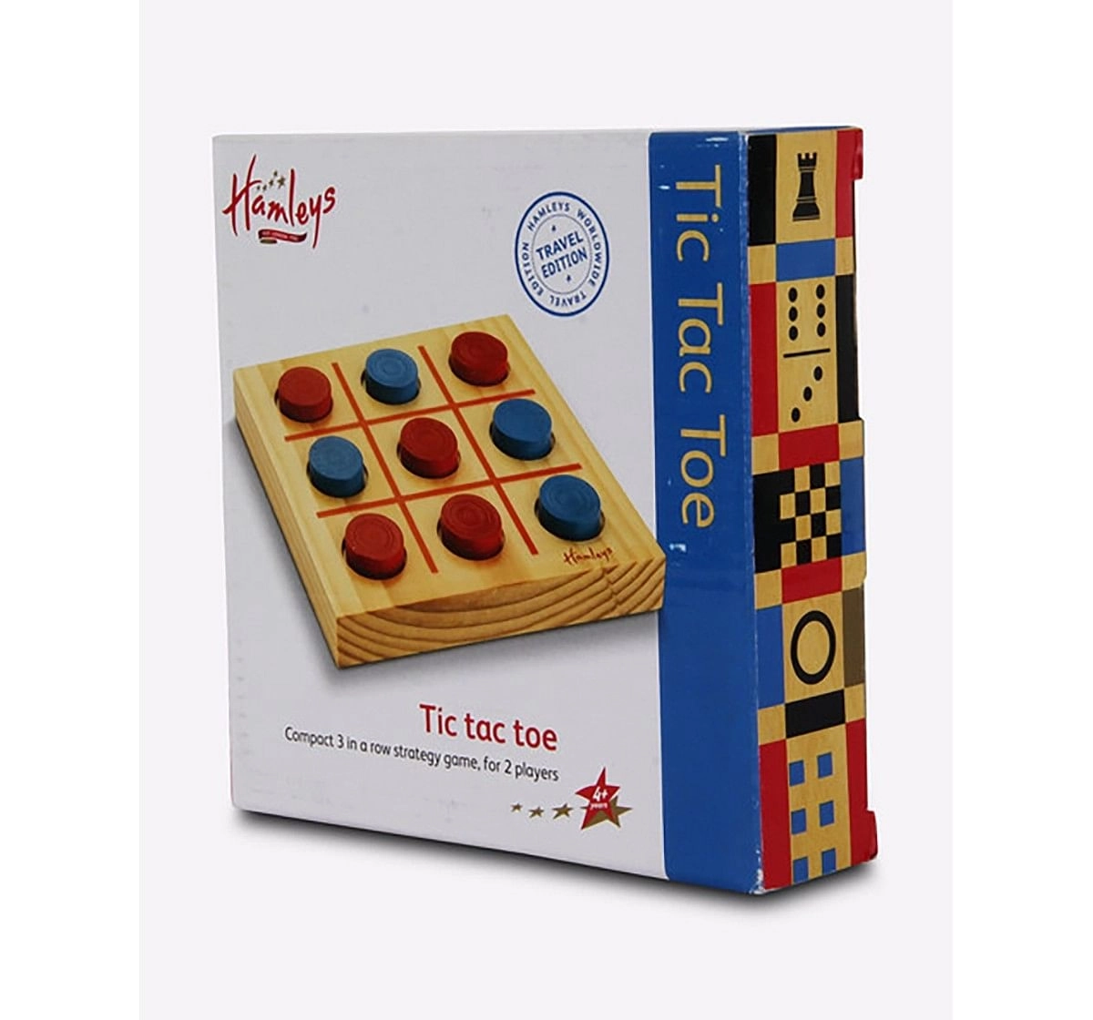 Hamleys Travel Tic Tac Toe Board Games for Kids age 3Y+ 