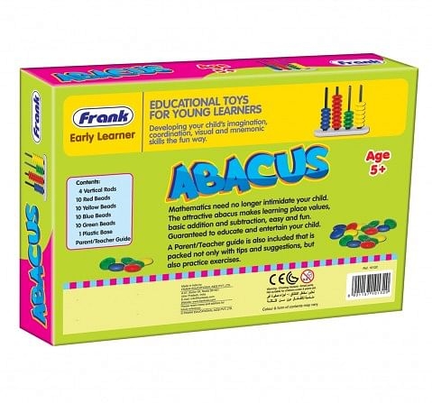 Frank Abacus Floor Puzzles Multicolor 5Y+