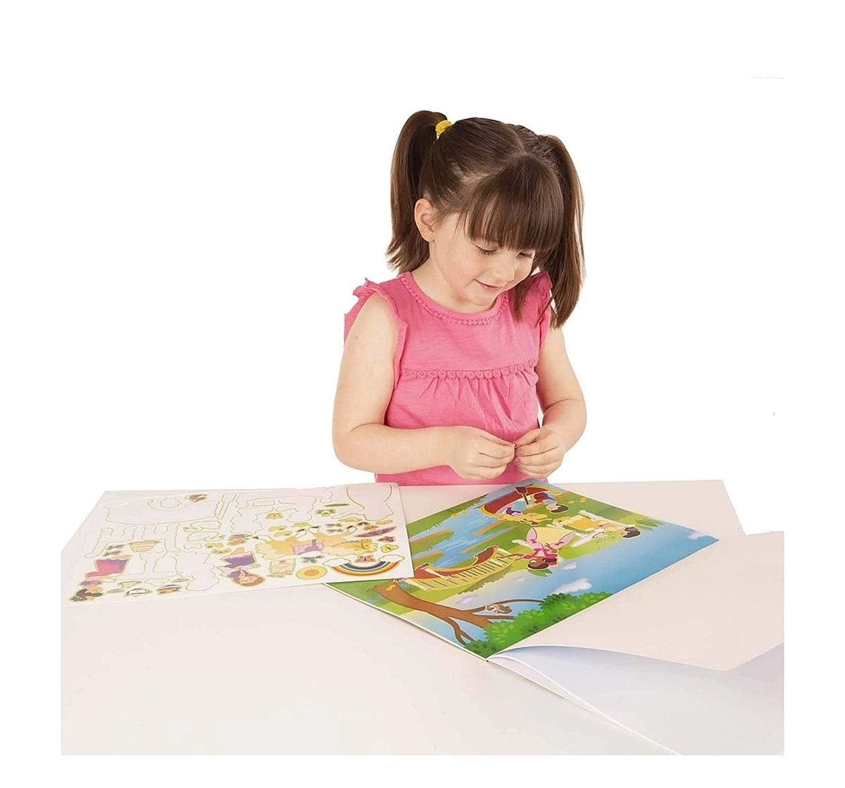  Melissa And Doug Reusable Sticker Pad: Princess Castle DIY Art & Craft Kits for age 5Y+ 