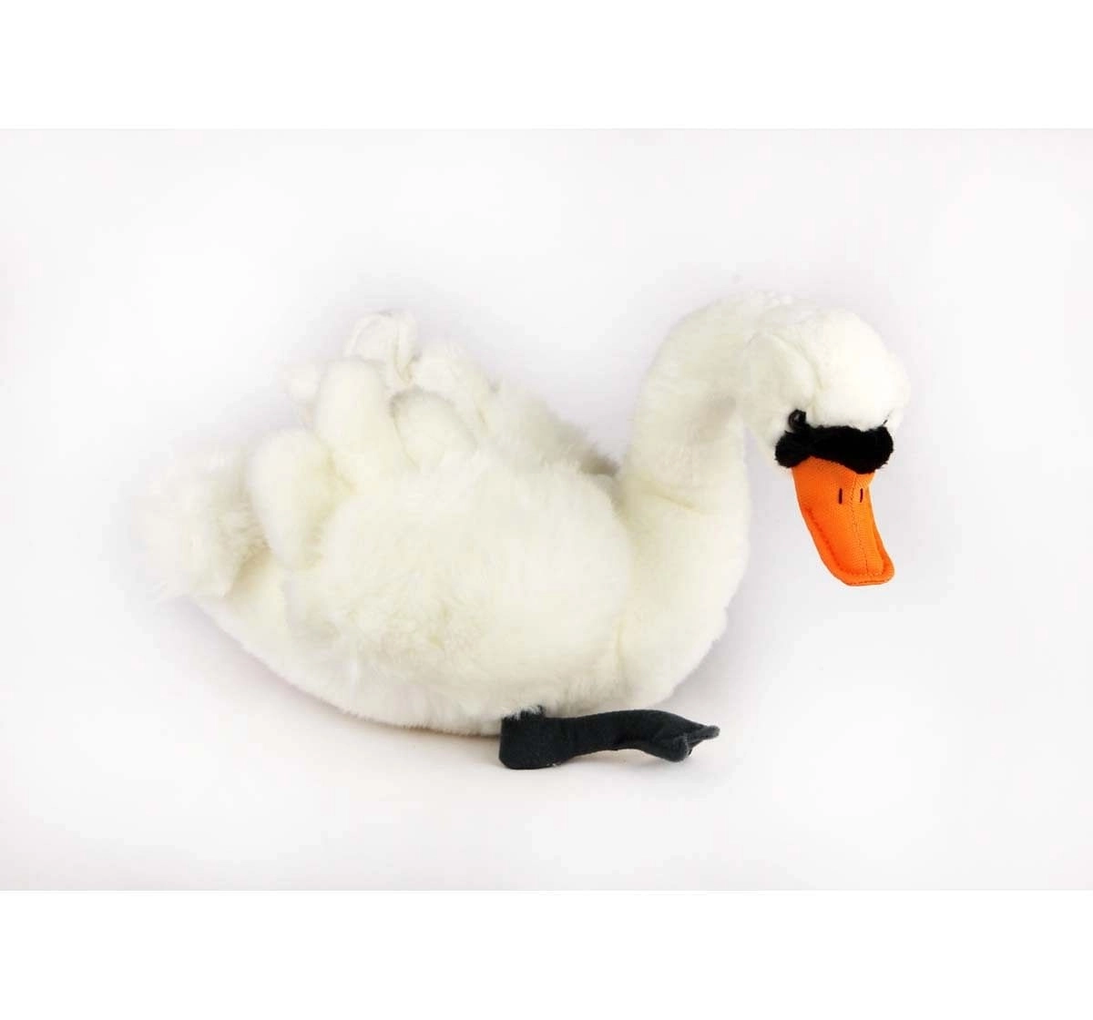 Hamleys White Swan Soft Toy, Animals & Birds for Kids age 3Y+ 12 Cm 