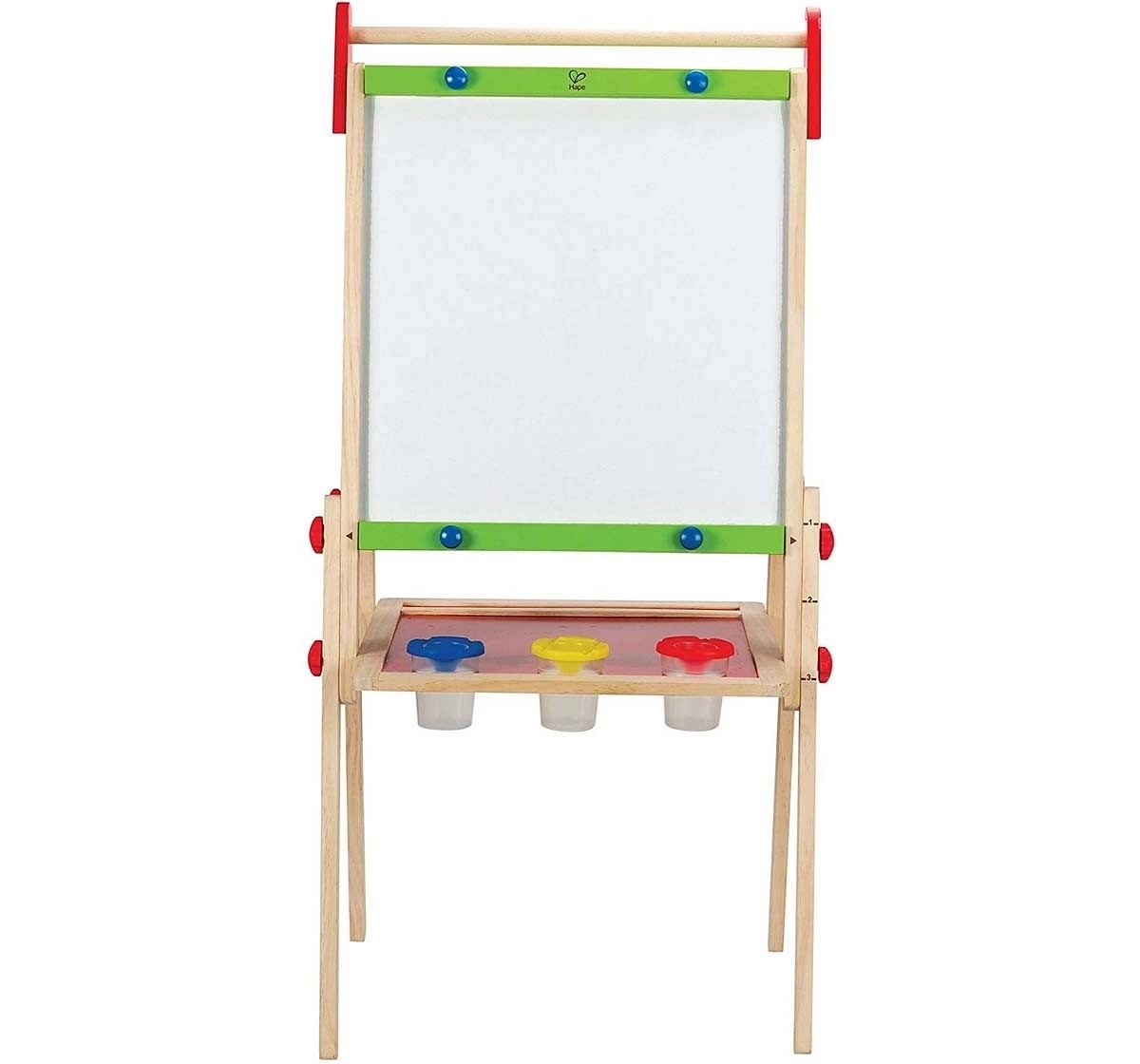 Hape Early Explorer All In 1 Easel - 6 Pieces Activity Table & Boards for Kids age 3Y+ 
