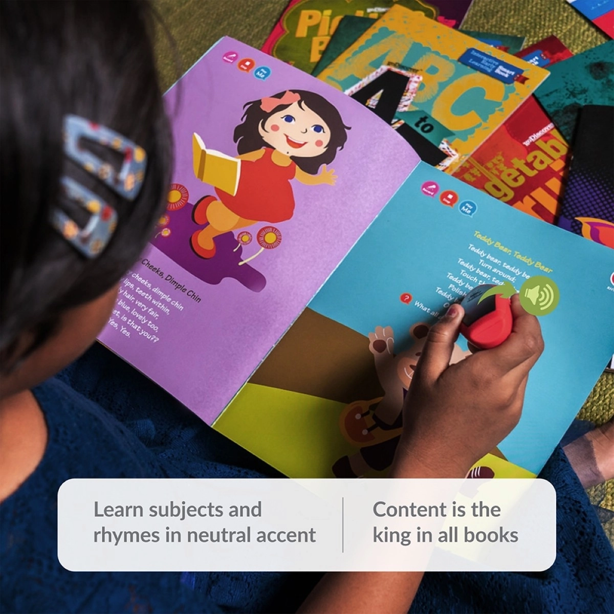 Go Discover Interactive Early Learning Smart Book Learning Toys for Kids Age 2Y+