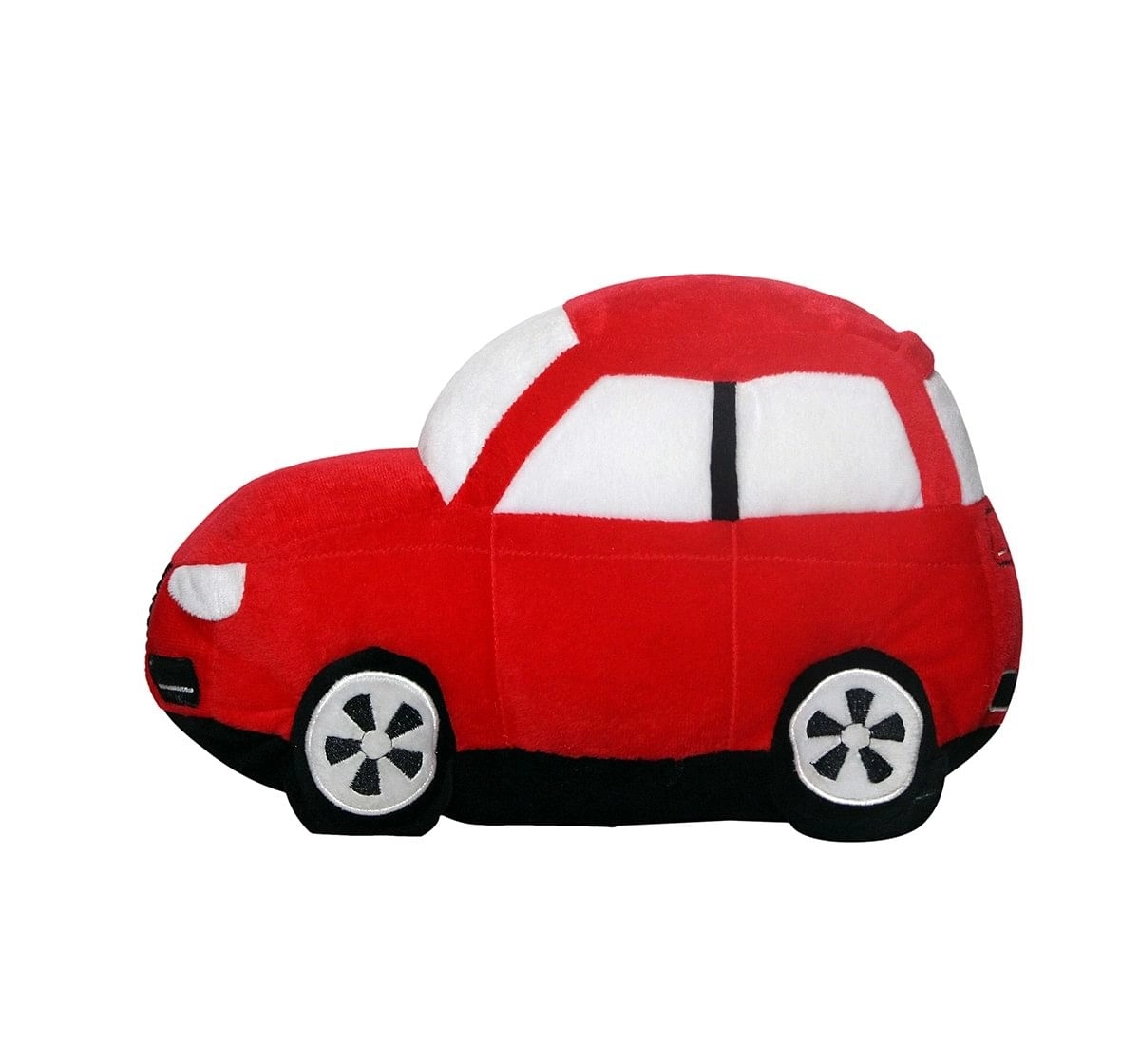 Soft Buddies Big Car Red Quirky Soft Toys for Kids age 12M+ - 22.86 Cm 