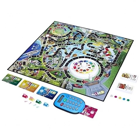 Shop Hasbro The Game Of Life Board Game For Families And Kids Board Games  for Kids age 8Y+