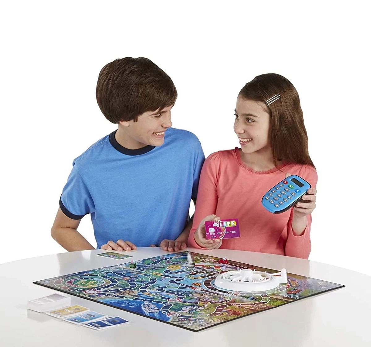 Shop Hasbro The Game Of Life Board Game For Families And Kids Board Games  for Kids age 8Y+