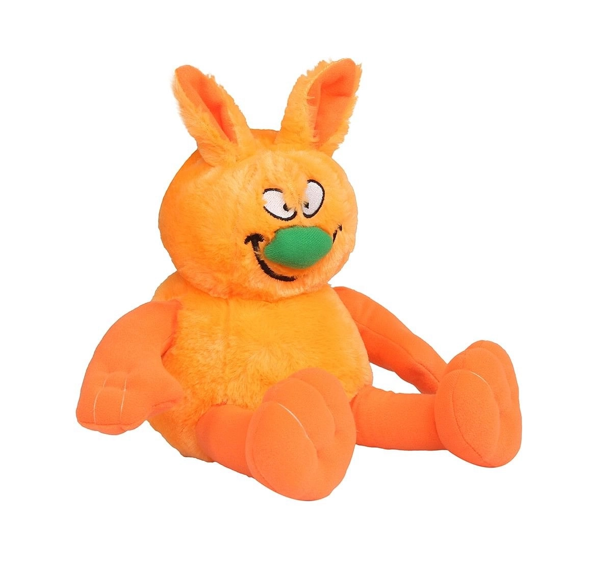 Hamleys Movers & Shakers- Ziggles Orange Interactive Soft Toys for Kids age 2Y+ - 13 Cm (Orange)