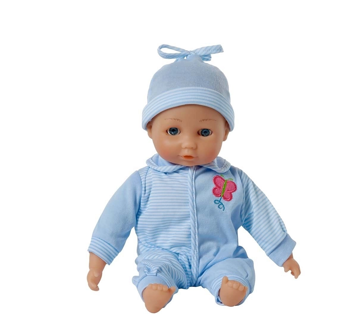Baby ELLIE 30Cm Sitting Baby, Blue/Pink Dolls & Accessories for age 24M+ 