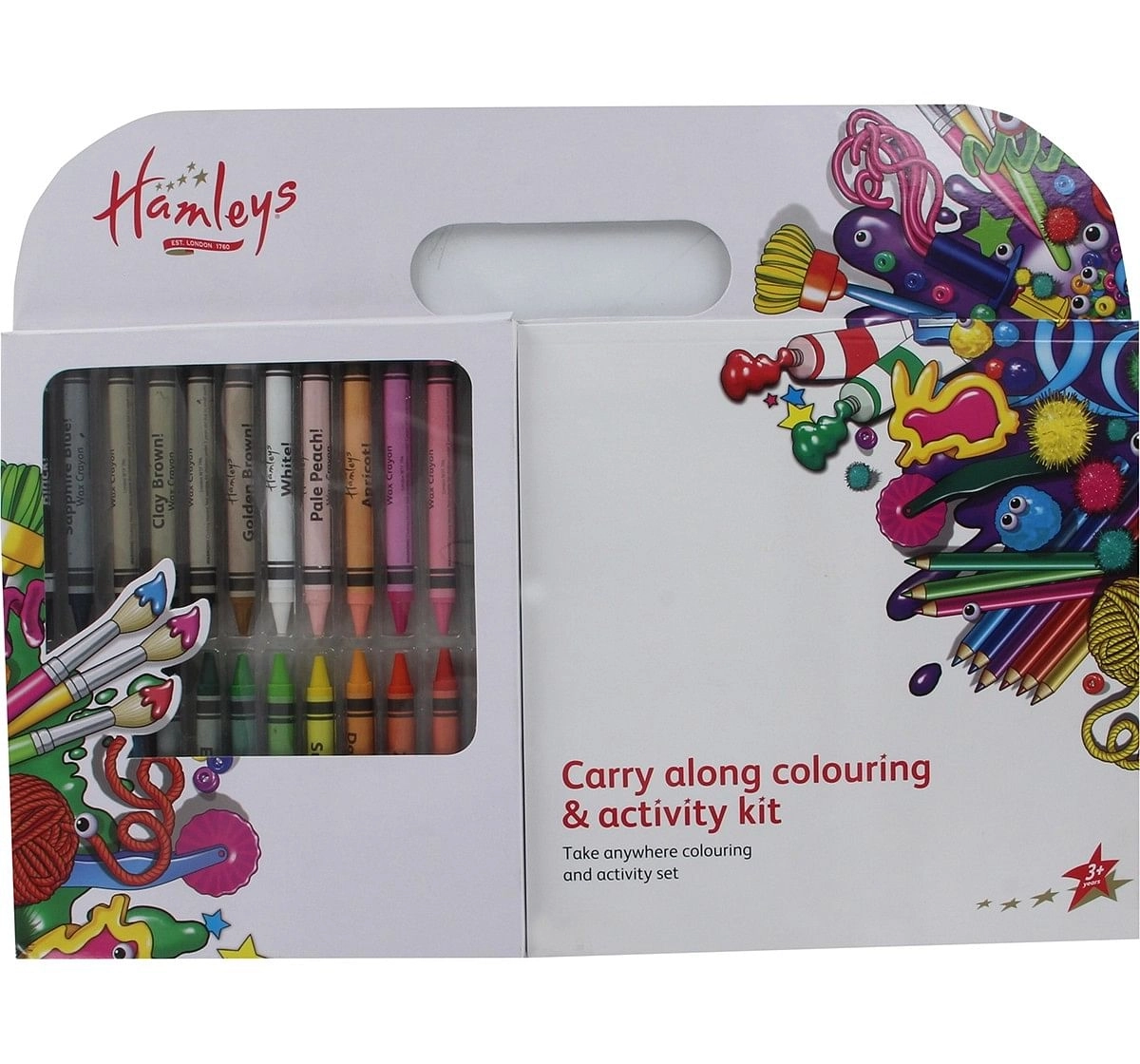 Hamleys Colouring Activity Kit (Pack Of 25) School Stationery for Kids age 3Y+ 