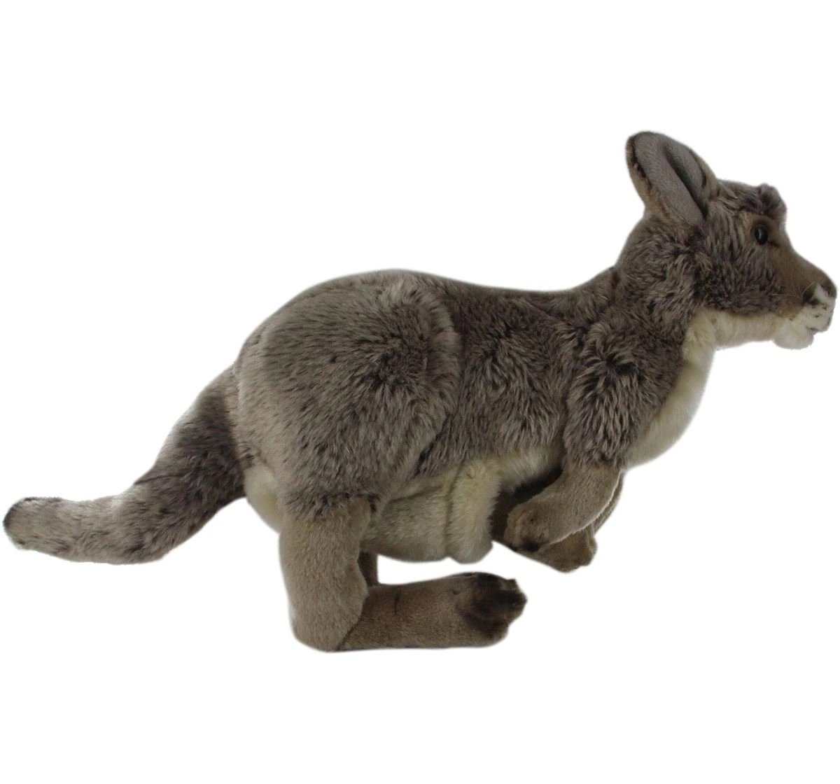 Hamleys Kangaroo Soft Toy (Brown) Animals & Birds for Kids age 2Y+ - 10 Cm 