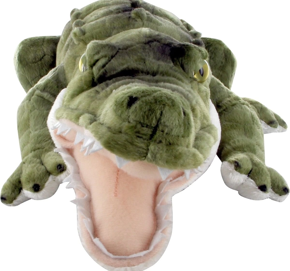  Hamleys Alligator Soft Toy (Green) Animals & Birds for Kids age 2Y+ - 11.6 Cm (Green)