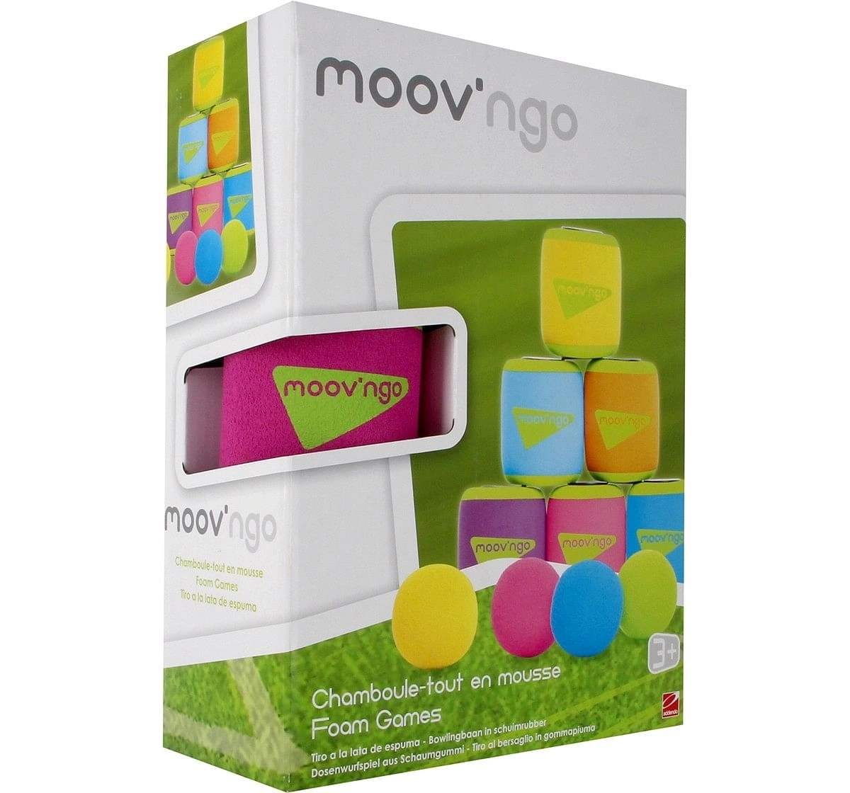 Moov'Ngo Foam Games Ball Sports & Accessories for Kids age 3Y+ 