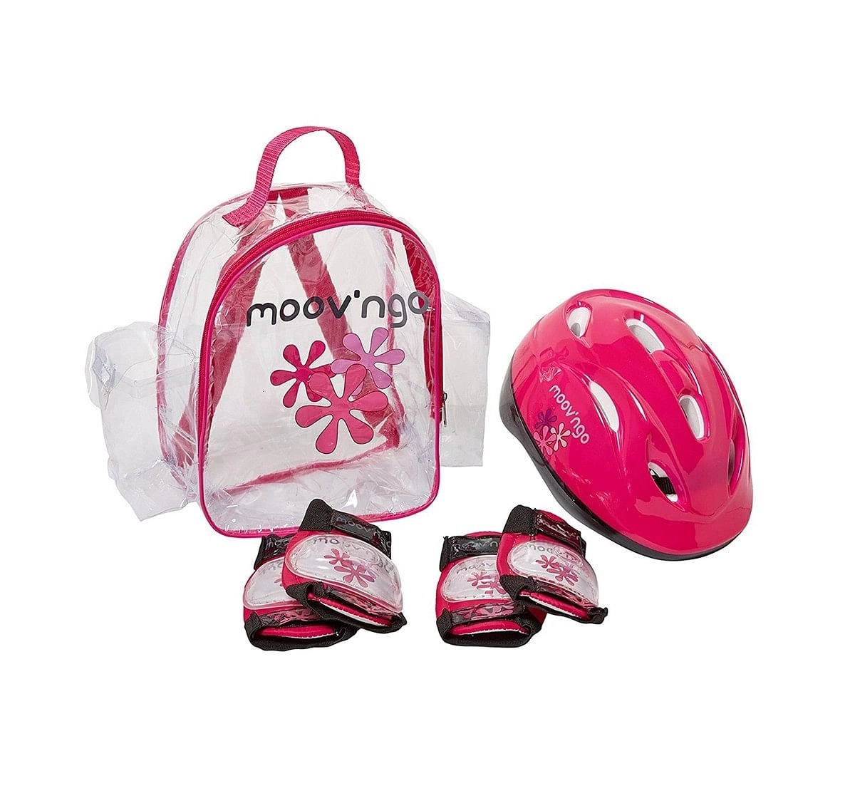 Moov'Ngo Protection Set (Blue/Pink) Ball Sports & Accessories for Kids age 3Y+ 