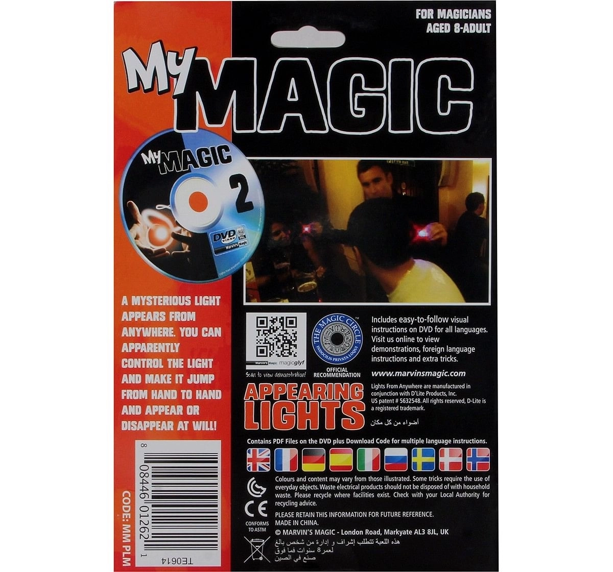 Marvin'S Magic Magically Appearing Lights Set, Multi Color Impulse Toys for Kids age 8Y+ 