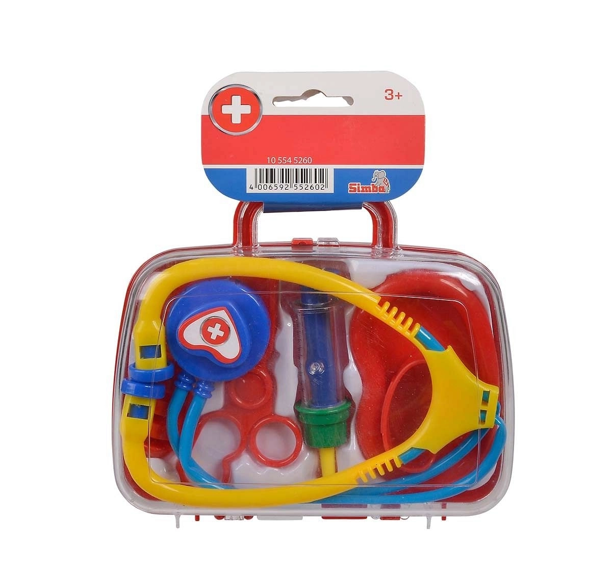 Simba - Doctor+ Doctor Case, 2-Asstorted Roleplay Sets for Kids Age 3Y+ (Red)